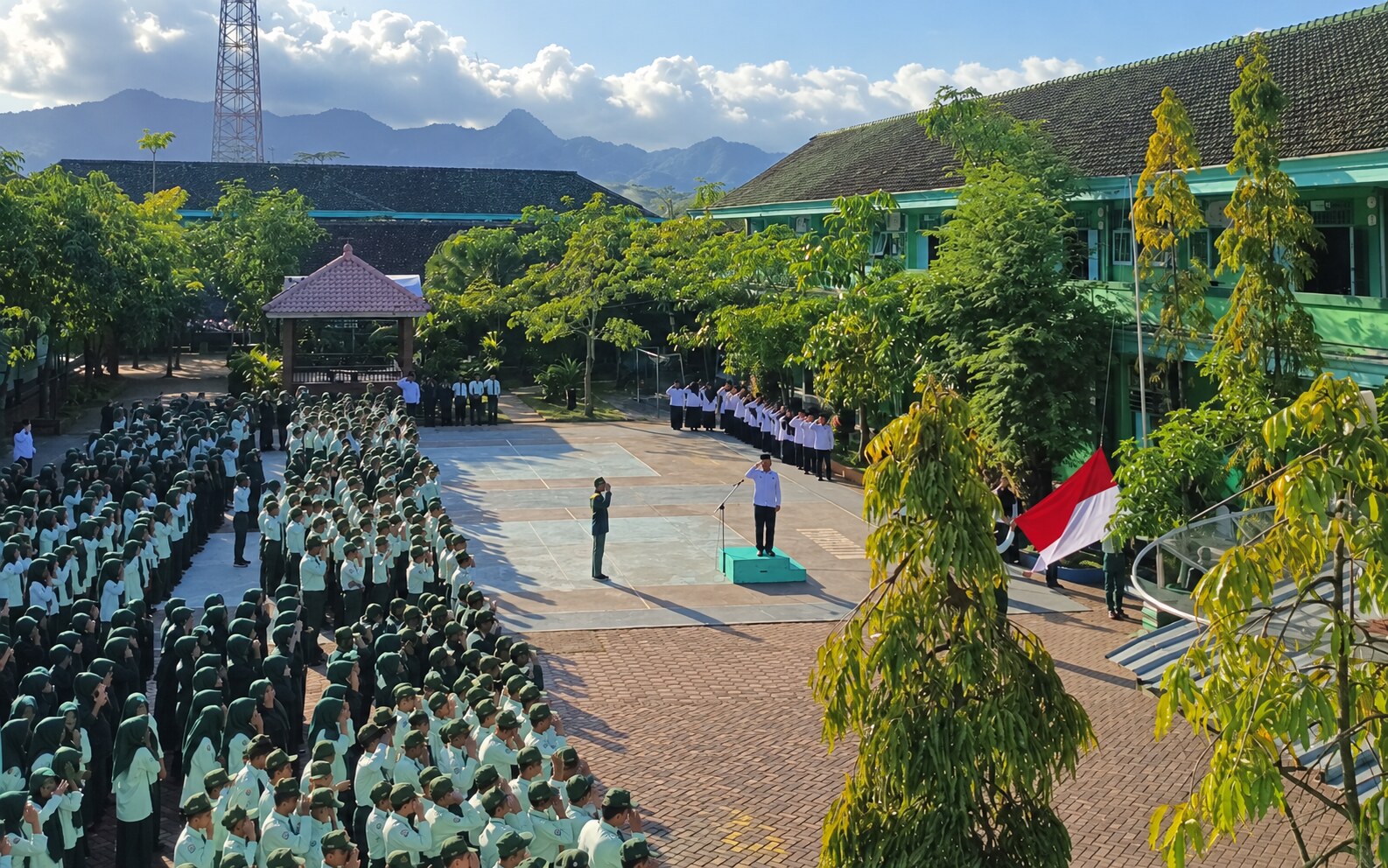 Lingkungan MTsN 3 Trenggalek